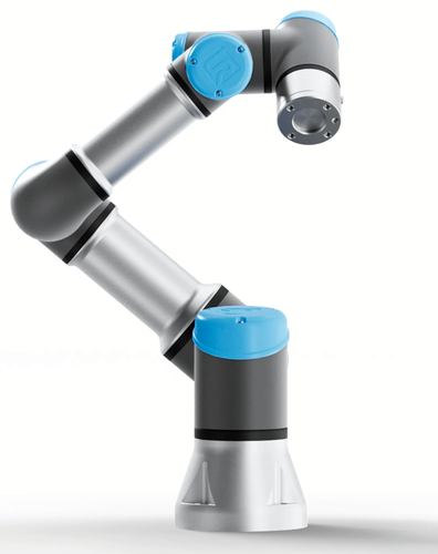Universal Robots UR3e collaborative robot arm